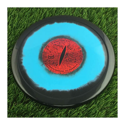 Dynamic Discs Fuzion Ice SockiBomb Slammer with Raptor Eye Sockibomb Stamp - 173g - Solid Black