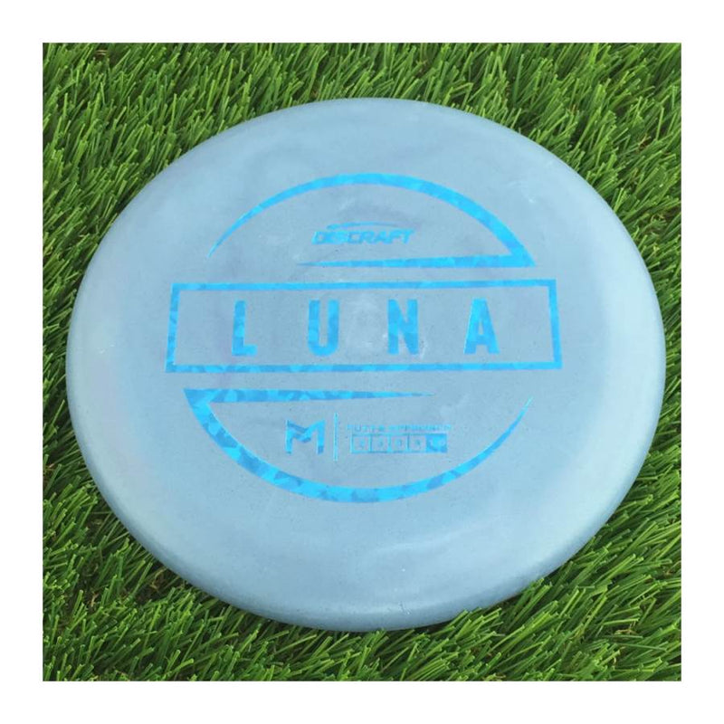 Discraft Jawbreaker/Rubber Blend Luna with PM Logo Stock Stamp Stamp - 174g - Solid Blue