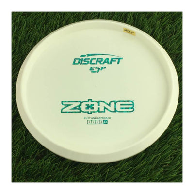 Discraft ESP Zone with Dye Line Blank Top Bottom Stamp - 174g - Solid White