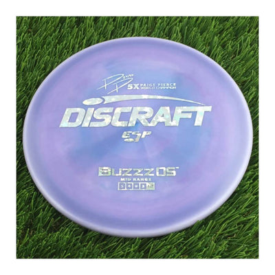 Discraft ESP BuzzzOS with PP 29190 5X Paige Pierce World Champion Stamp - 164g - Solid Purple