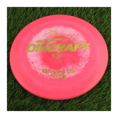 Discraft ESP BuzzzOS with PP 29190 5X Paige Pierce World Champion Stamp - 175g - Solid Pink