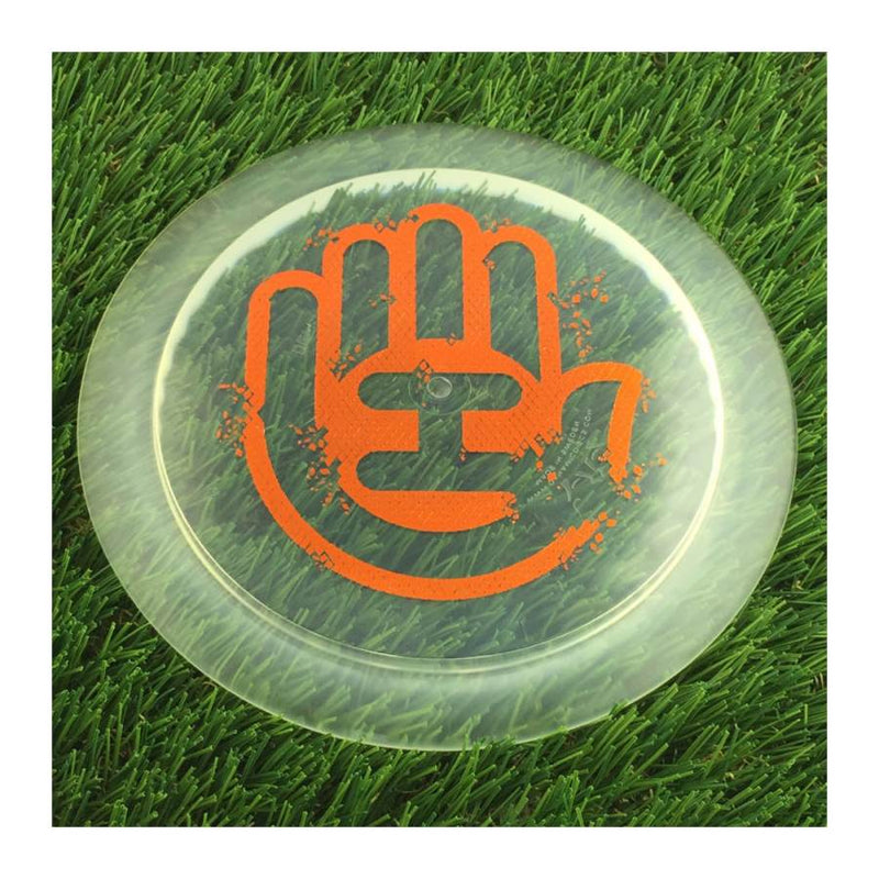 Dynamic Discs Lucid Defender with Handeye Breakaway Stamp - 172g - Translucent Clear