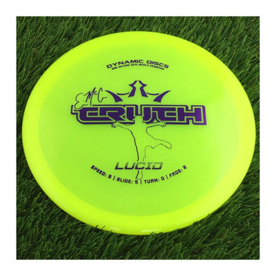 Dynamic Discs Lucid EMAC Truth with Eric McCabe 2010 World Champion Stamp - 176g - Translucent Yellow