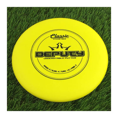 Dynamic Discs Classic Blend Deputy - 173g - Solid Yellow