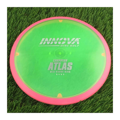 Innova Overmold Champion Atlas with Burst Logo Stock Stamp - 180g - Translucent Neon Green