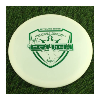 Dynamic Discs Fuzion EMAC Truth with Eric McCabe 2010 World Champion Stamp - 174g - Solid White