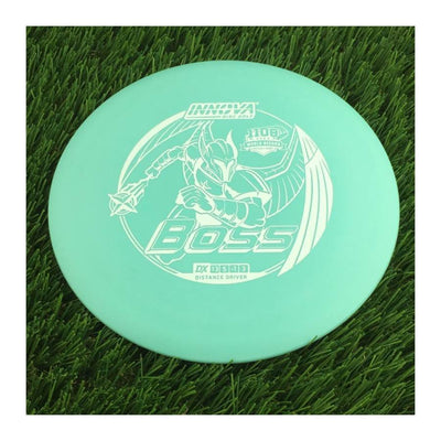 Innova DX Boss with 1108 Feet World Record Distance Model Stamp - 172g - Solid Blue