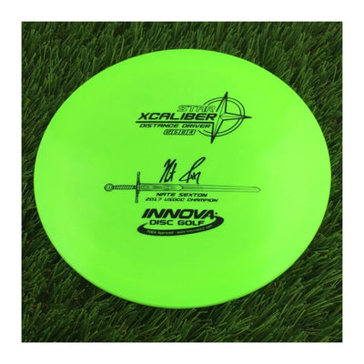 Innova Star Xcaliber with Nate Sexton 2017 USDGC Champion - Sexcaliber Stamp - 168g - Solid Lime Green