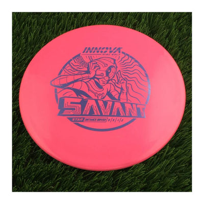 Innova Star Savant with Burst Logo Stock Stamp - 169g - Solid Pink