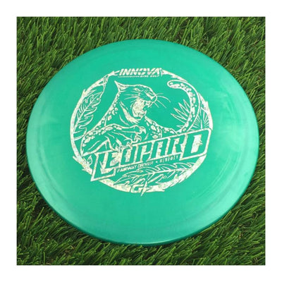 Innova Gstar Leopard with Stock Character Stamp - 175g - Solid Teal Green