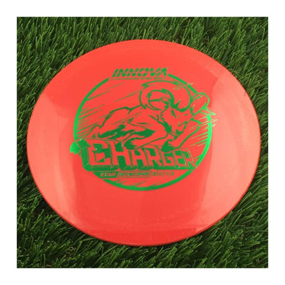 Innova Star Charger with Burst Logo Stock Stamp - 166g - Solid Red