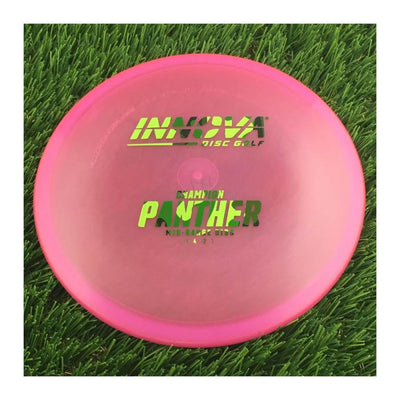 Innova Champion Panther with Burst Logo Stock Stamp - 171g - Translucent Pink
