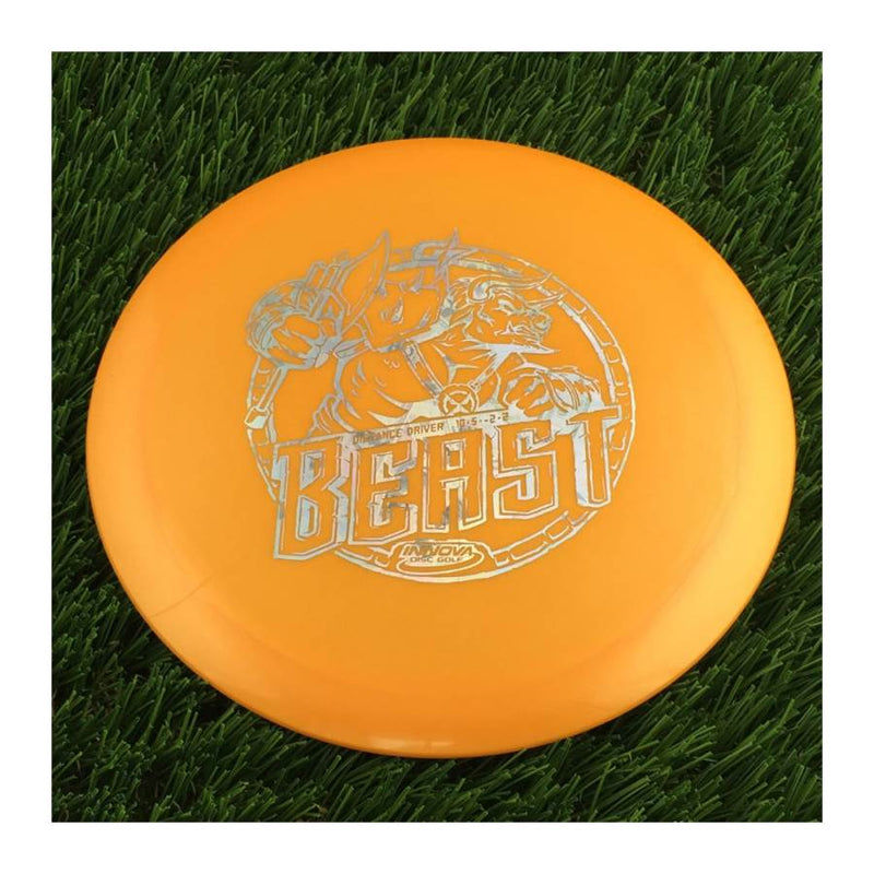 Innova Gstar Beast with Stock Character Stamp - 175g - Solid Orange