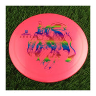 Discraft Big Z Collection Anax with Big Z Stock Stamp with Inside Rim Embossed PM Paul McBeth Stamp - 174.0g - Solid Pink - Solid   Pink / 174g