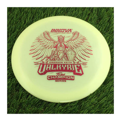 Innova Proto Glow Star Valkyrie with Emerson Keith Team Champion Tour Series 2024 Stamp - 175g - Solid Glow