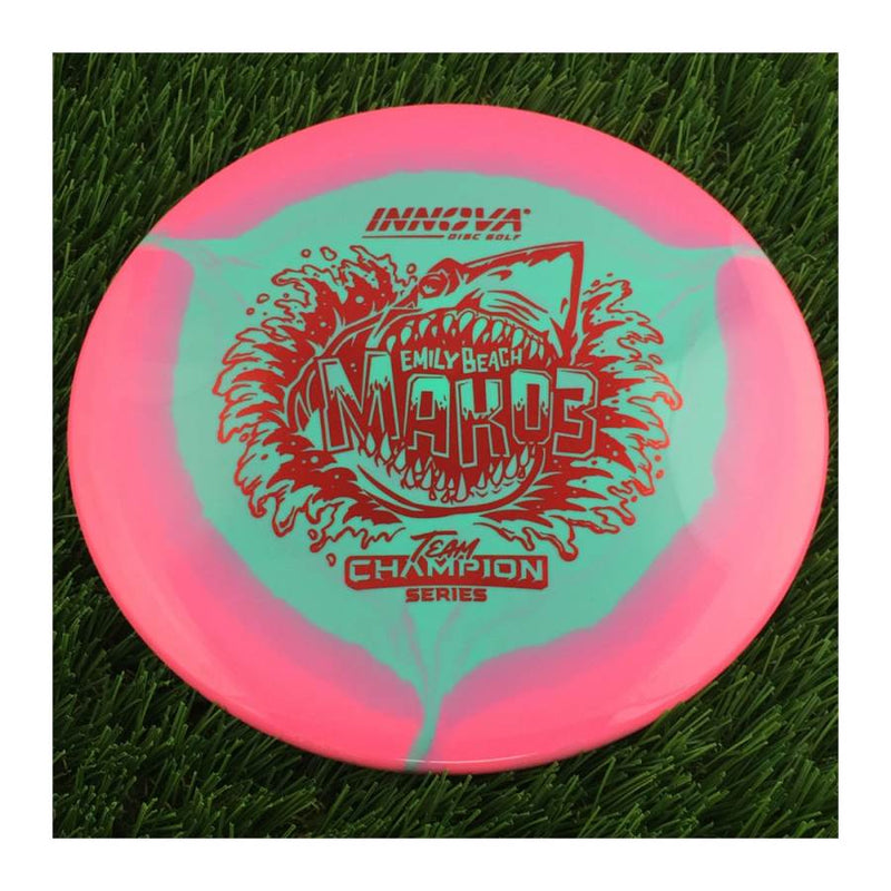 Innova Halo Star Mako3 with Emily Beach Team Champion Tour Series 2024 Stamp - 180g - Solid Turquoise Green