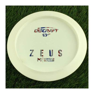 Discraft ESP Zeus with Dye Line Blank Top Bottom Stamp - 172g - Solid White