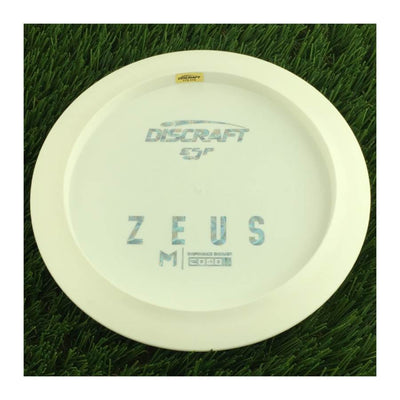 Discraft ESP Zeus with Dye Line Blank Top Bottom Stamp - 174g - Solid White