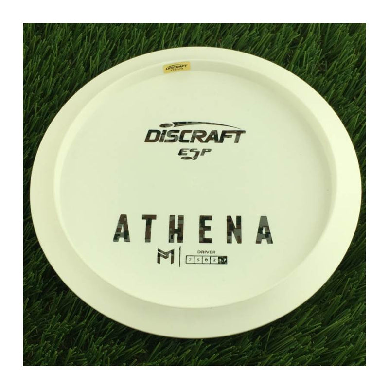 Discraft ESP Athena with Dye Line Blank Top Bottom Stamp - 174g - Solid White