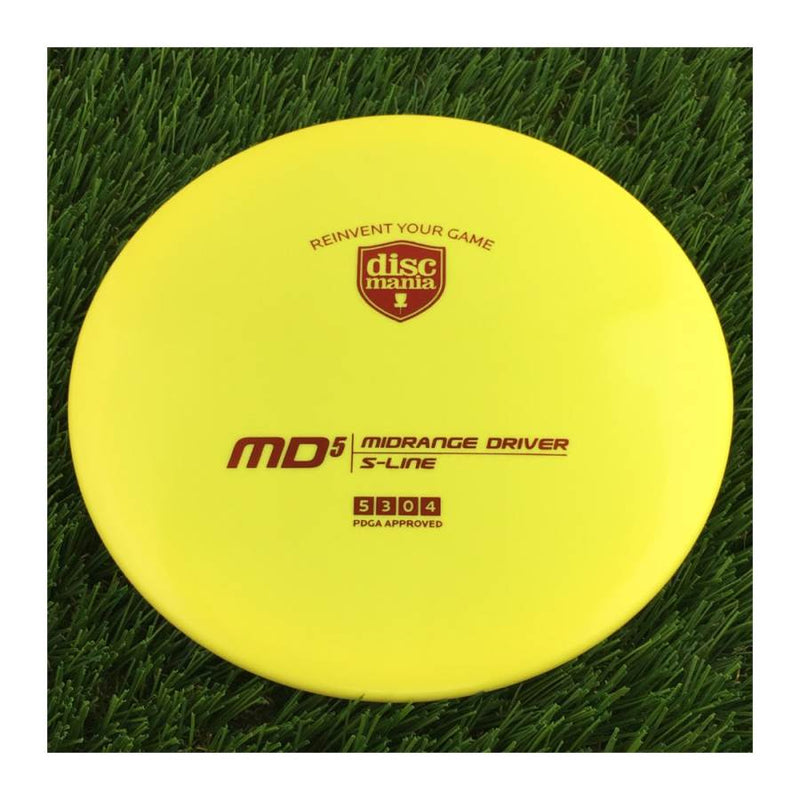 Discmania S-Line Reinvented MD5 - 173g - Solid Yellow