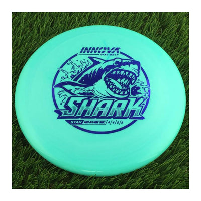 Innova Star Shark with Burst Logo Stock Stamp - 180g - Solid Turquoise Green