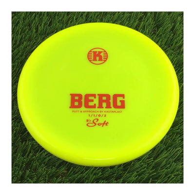 Kastaplast K1 Soft Berg - 175g - Solid Yellow