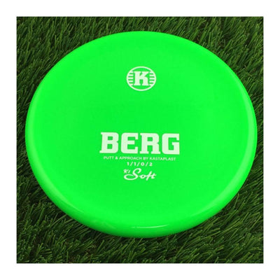 Kastaplast K1 Soft Berg - 173g - Solid Poison Green
