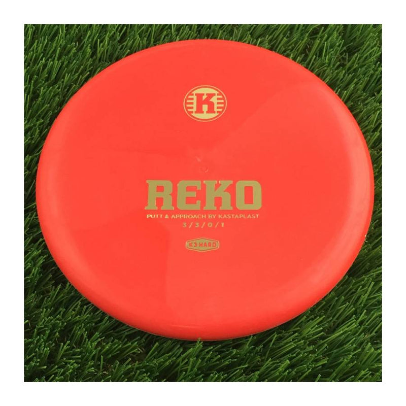 Kastaplast K3 Hard Reko - 172g - Solid Red