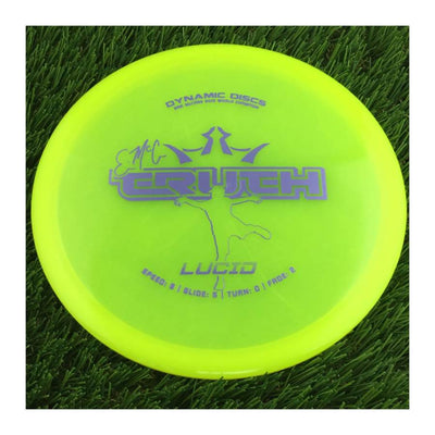 Dynamic Discs Lucid EMAC Truth with Eric McCabe 2010 World Champion Stamp - 173g - Translucent Yellow