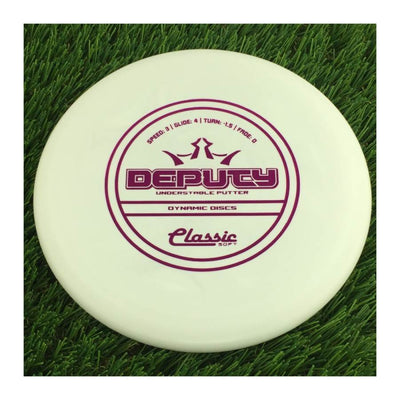 Dynamic Discs Classic Soft Deputy - 176g - Solid White