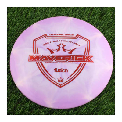 Dynamic Discs Fuzion Burst Maverick - 171g - Solid Purple