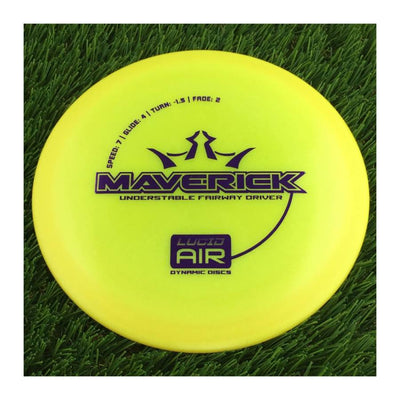 Dynamic Discs Lucid Air Maverick - 163g - Translucent Yellow