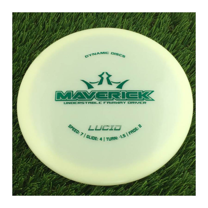 Dynamic Discs Lucid Maverick - 173g - Translucent White