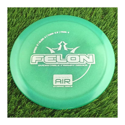 Dynamic Discs Lucid Air Felon - 156g - Translucent Turquoise Green