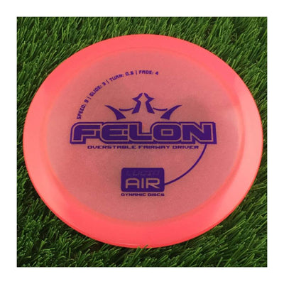 Dynamic Discs Lucid Air Felon - 156g - Translucent Pink