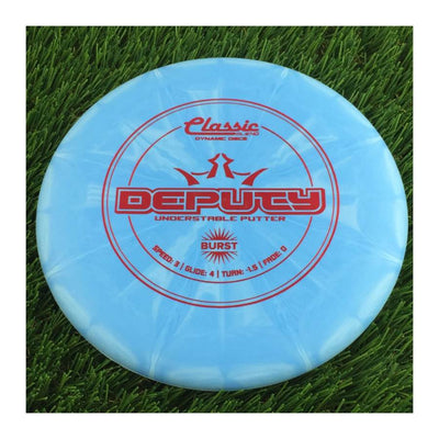 Dynamic Discs Classic Blend Burst Deputy - 173g - Solid Blue