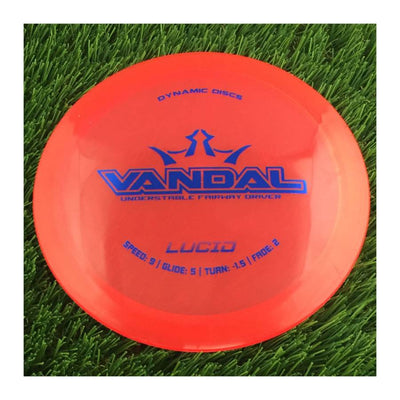 Dynamic Discs Lucid Vandal - 174g - Translucent Red