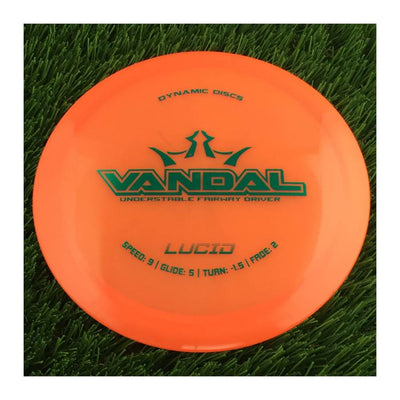 Dynamic Discs Lucid Vandal - 174g - Translucent Orange