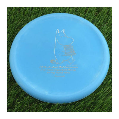 Kastaplast K3 Berg with Moomin Series: I'll Think About That Tomorrow. - Moomintroll Stamp - 173g - Solid Blue