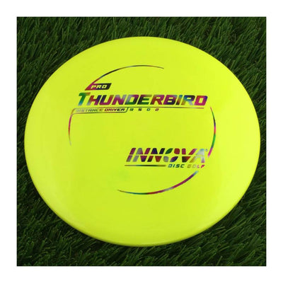 Innova Pro Thunderbird with Burst Logo Stock Stamp - 175g - Solid Yellow