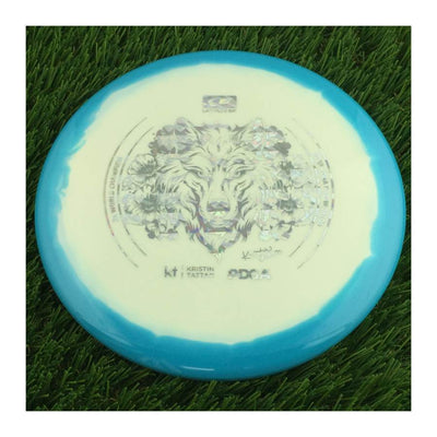 Latitude 64 Gold Line Orbit Pure with 2x World Champion - 2023 PDGA FPO Pro Worlds - KT Signature - PDGA Stamp - 174g - Solid Turquoise Blue