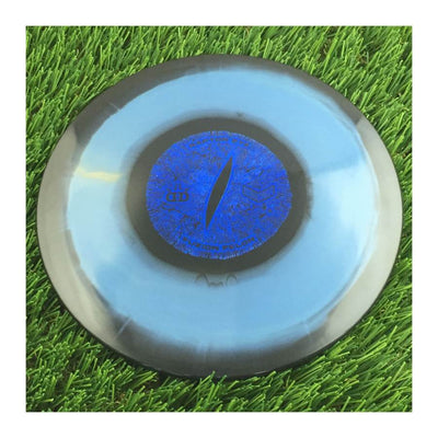 Dynamic Discs Fuzion Felon with Raptor Eye Sockibomb Stamp - 176g - Solid Blue