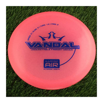 Dynamic Discs Lucid Air Vandal - 157g - Translucent Pink