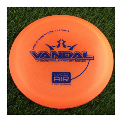 Dynamic Discs Lucid Air Vandal - 158g - Translucent Orange