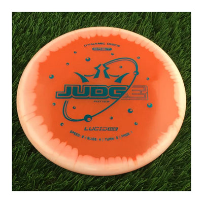 Dynamic Discs Lucid Ice Orbit Judge - 175g - Translucent Orange