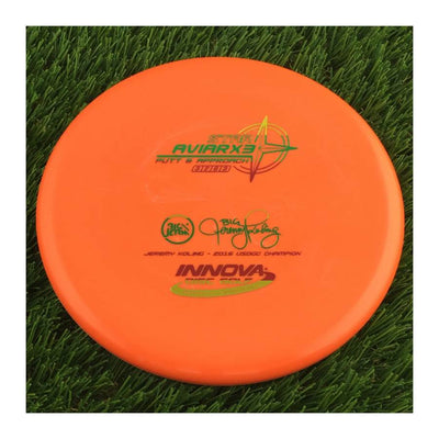 Innova Star AviarX3 with Big Jerm - Jeremy Koling - 2016 USDGC Champion Stamp - 175g - Solid Orange
