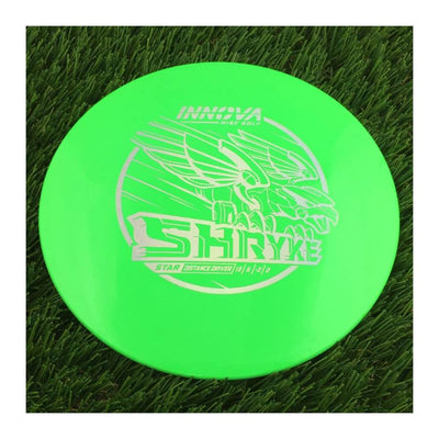 Innova Star Shryke with Burst Logo Stock Stamp - 175g - Solid Green