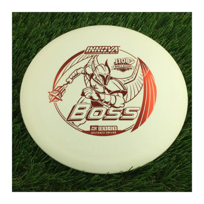 Innova DX Boss with 1108 Feet World Record Distance Model Stamp - 175g - Solid White