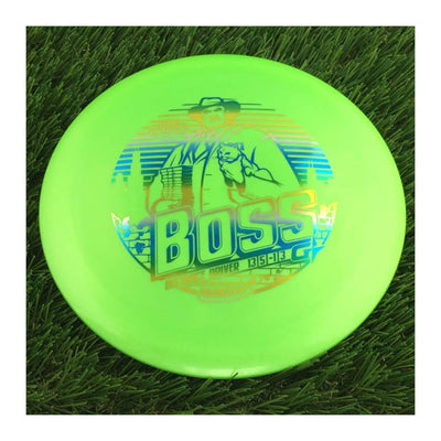 Innova Gstar Boss with Stock Character Stamp - 168g - Solid Green