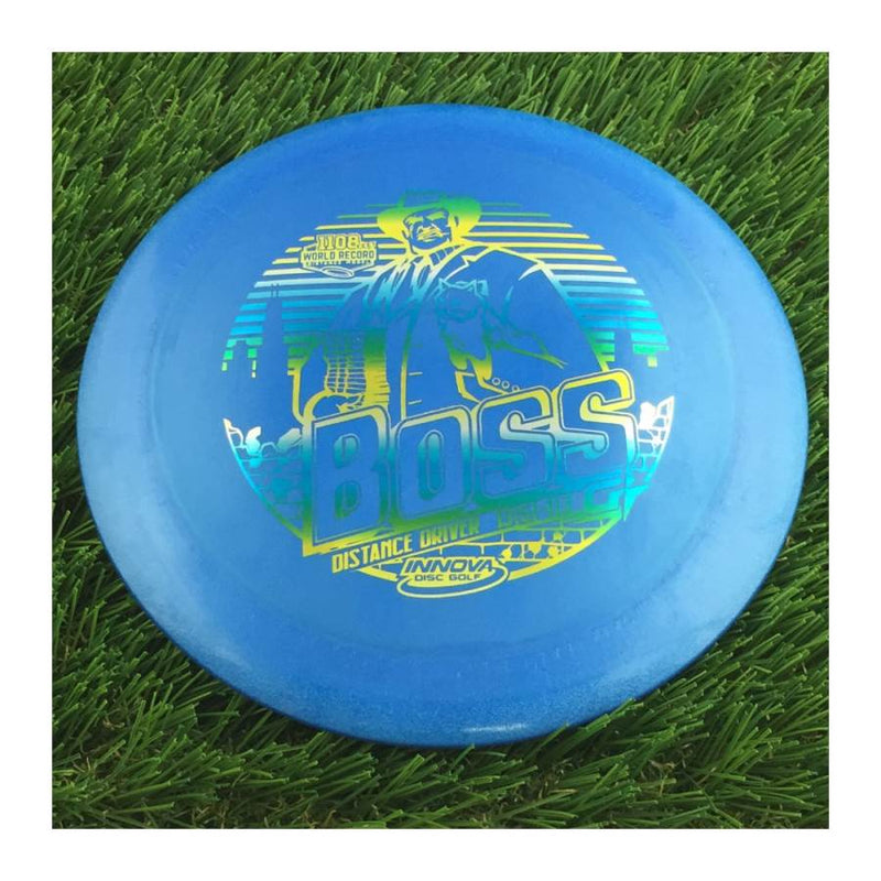 Innova Gstar Boss with Stock Character Stamp - 171g - Solid Blue